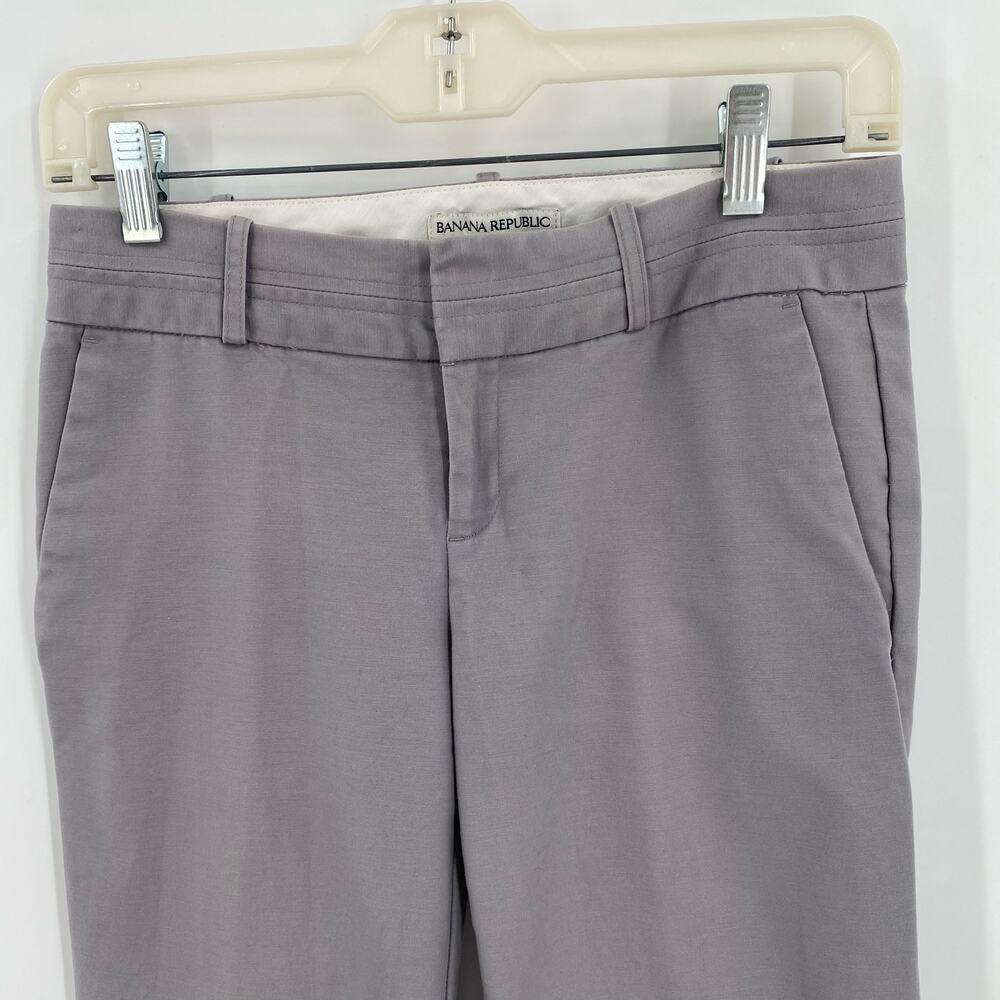 Banana Republic gray pants Martin Fit womens size 0 - Picture 2 of 10